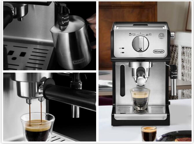 Delonghi Semi Automatic Coffee Maker leiz international