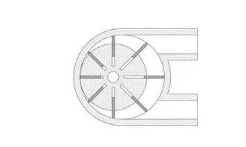 Rotating vein mercury coffee machine