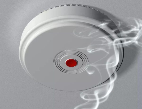 smoke detector chirping