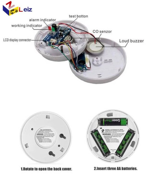 photoelectric smoke detector 1