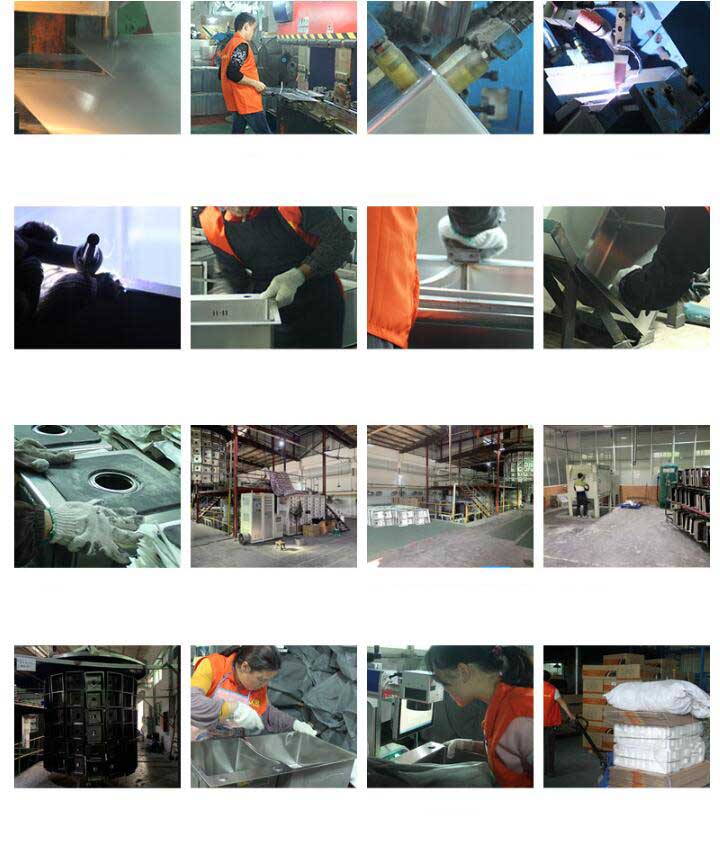 Stainless steel sinks manufacturing processes